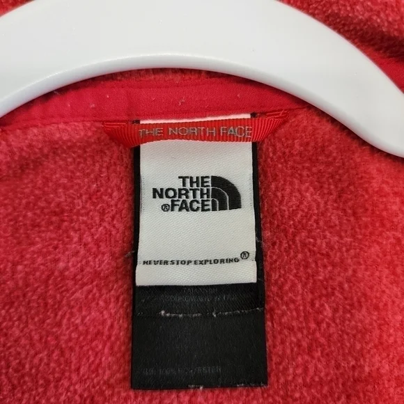 The North Face Terrycloth Full Zip Hoodie Jacket Polartec Small - Picture 9 of 13